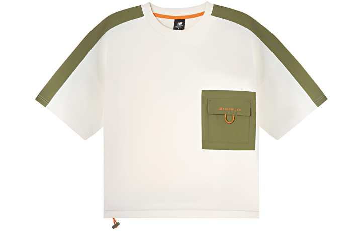 New Balance New Balance Drop Shoulder Sleeve T Shirt Women's White