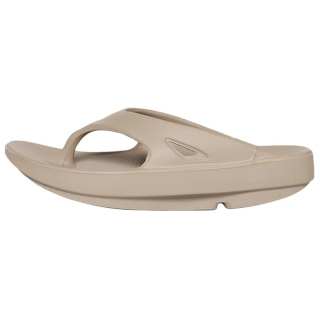 OOFOS Abrasion Resistant Abrasion Resistant Flip Flops Unisex Khaki Brown
