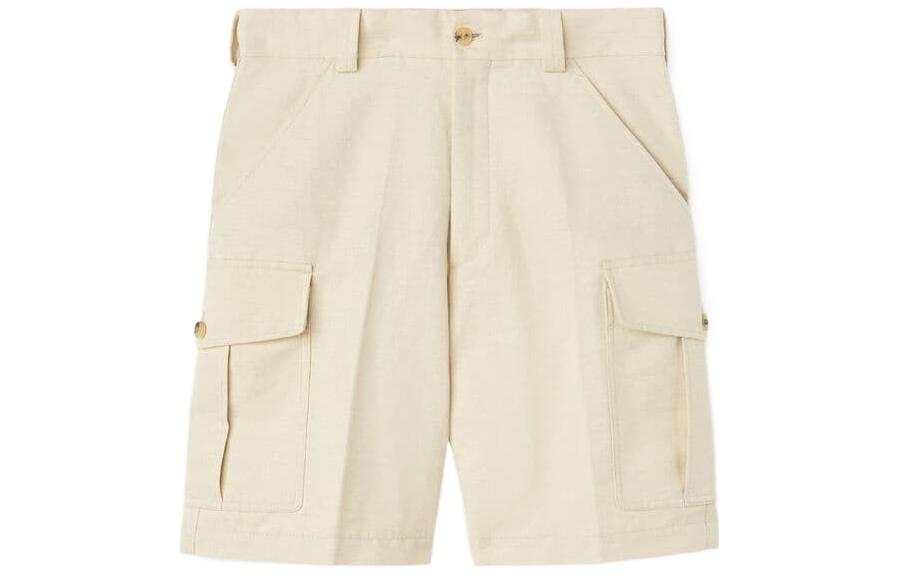 Loro Piana Bizen Canvas Cargo Shorts