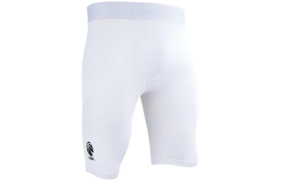 Li-Ning Li Ning Sports Basketball Collection Sports Shorts Men's White Moderate