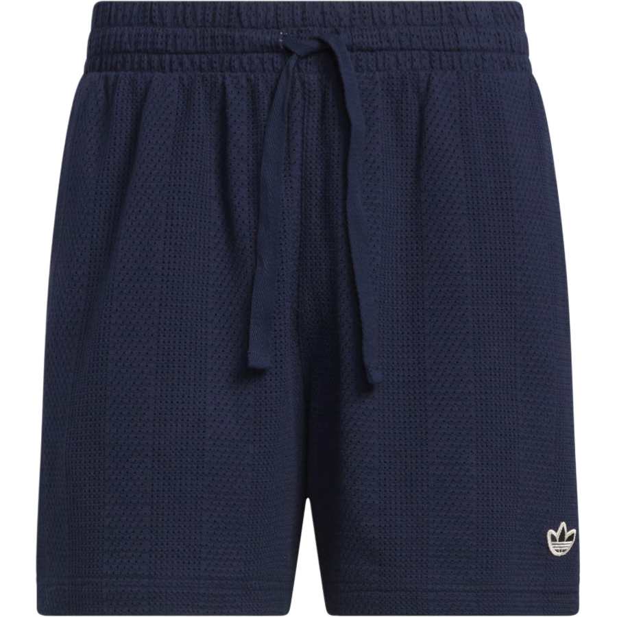 Adidas Originals KNIT SHORTS Sports Shorts Unisex Dark Indigo/Wonder White