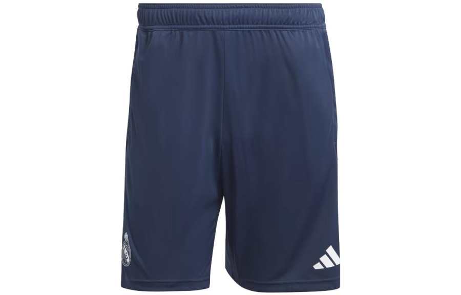 Adidas Adidas Real Madrid Soccer Bottoms Men's Ink Blue Moderate Straight Fit Pants