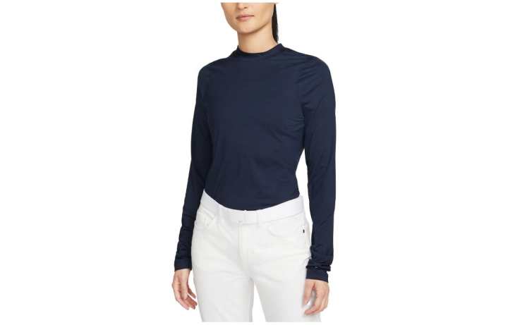 Nike Nike T Shirts Women's Blue Crew Neck Moderate Straight Fit