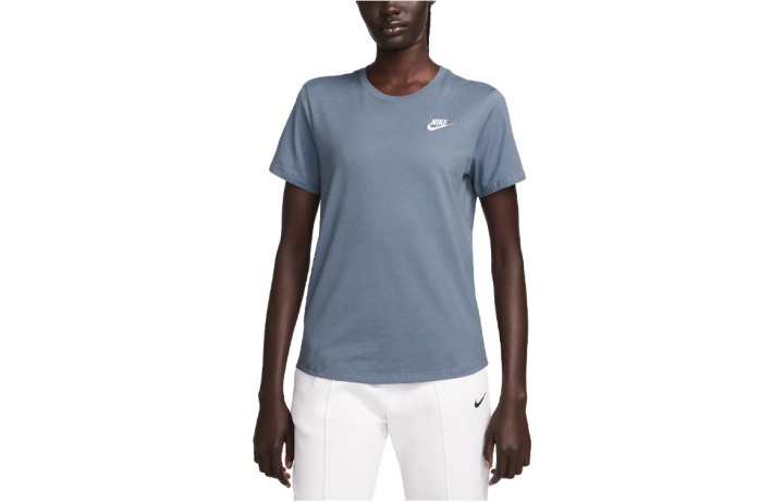 Nike Nike T Shirts Women's Blue Crew Neck Moderate Other