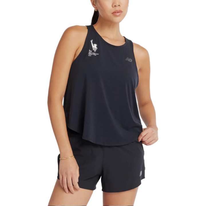 New Balance New Balance NYC MarathonDrapey Tank Top Women's Black