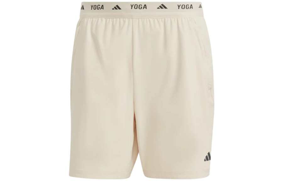 Adidas Adidas Yoga Training 2 in 1 Shorts Sports Shorts Men's Beige
