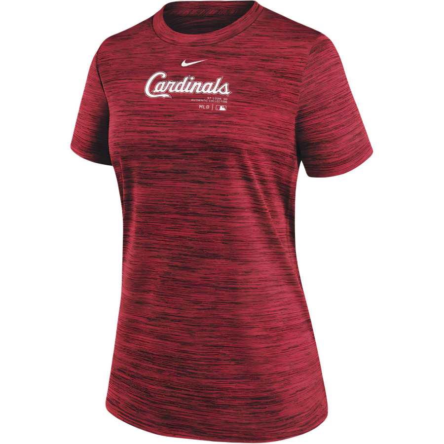 Nike Nike St. Louis Cardinals Authentic Collection Practice Velocity Women's Nike Dri FIT Mlb T Shirt