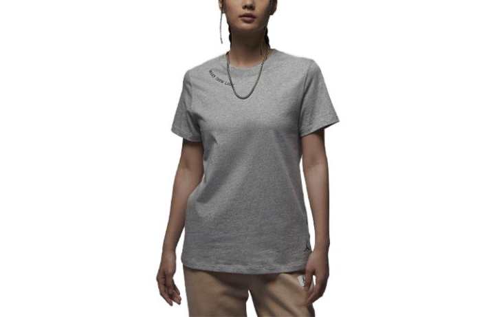 Jordan Jordan Air Jordan Short Sleeved T Shirts Women's Dark Gray
