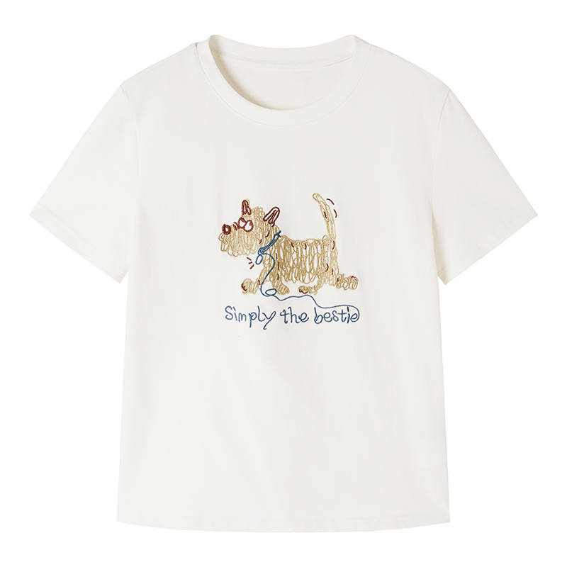 XIANGYING T Shirt Women's White