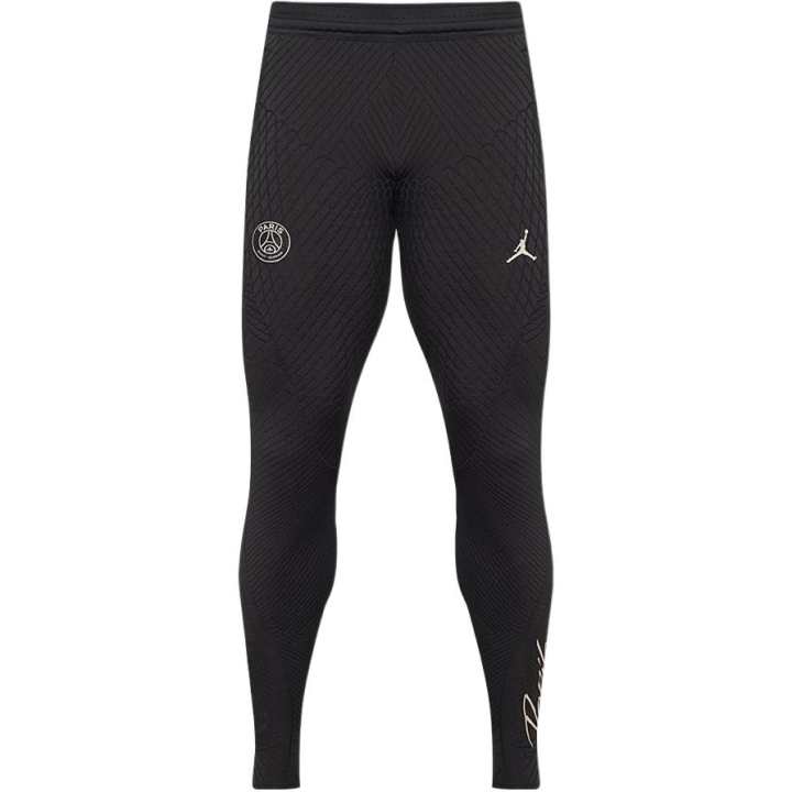 Jordan Jordan Paris Saint Germain Soccer Bottoms Men's Black Moderate Cuffed Pants