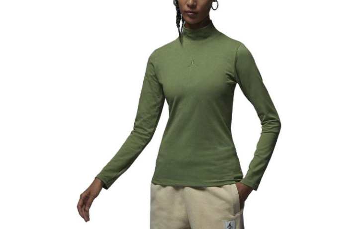 Jordan Jordan T Shirt Women's Light Olive, Attribute Snippet Synchronized Title Preview