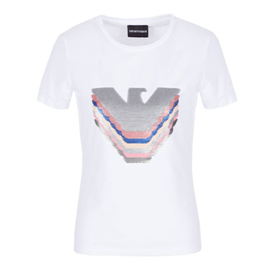 EMPORIO ARMANI 【Previous Season】logo-printed T-shirt