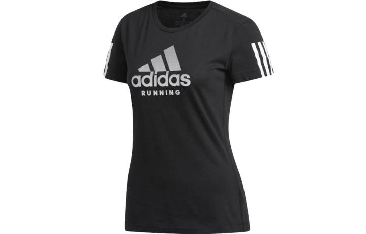 Adidas Adidas Set in Sleeve T Shirt Women's Black
