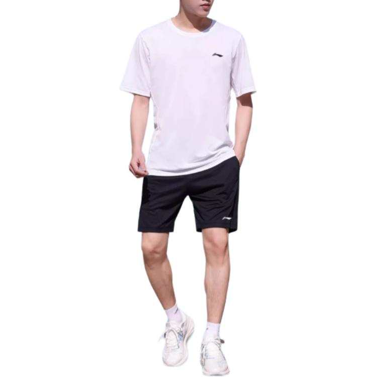 Li-Ning Li Ning Sports Life Collection Casual Sportswear Men's White Black