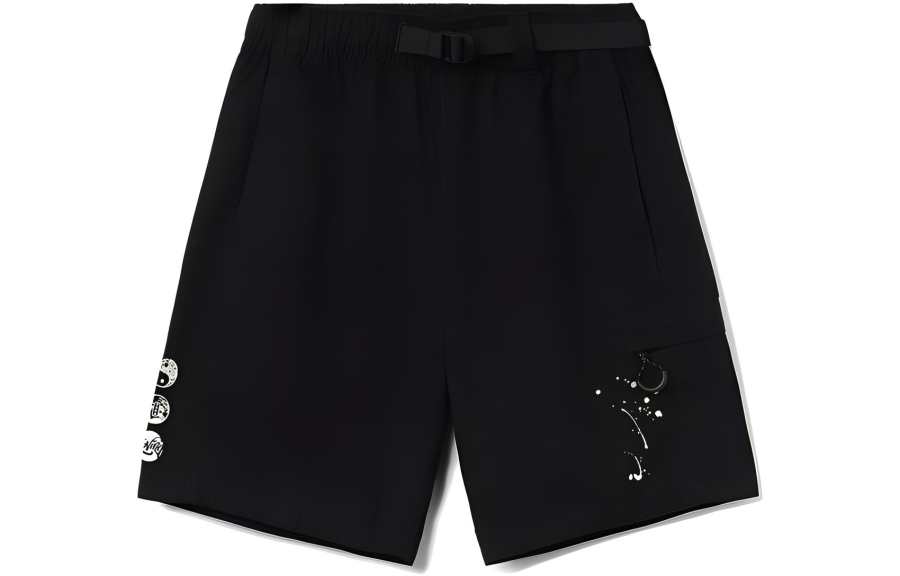 Li-Ning Li Ning Skateboard Sports Shorts Men's Black