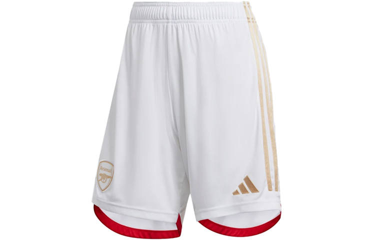 Adidas Adidas Soccer Bottom 2023–24 Season, Arsenal, Home Men's White