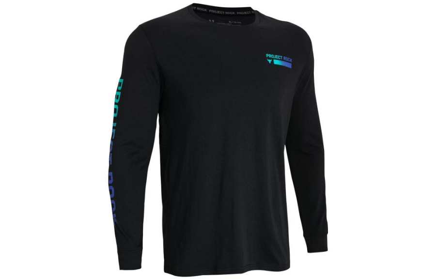 Under Armour Johnson T Shirts Women's Black Crew Neck Moderate Straight Fit