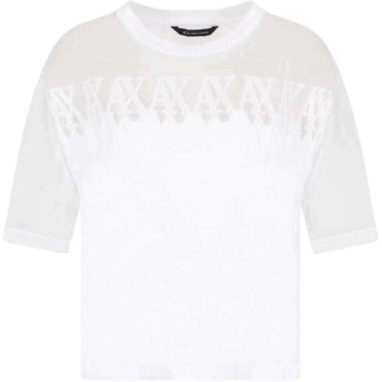 ARMANI EXCHANGE ARMANI EXCHANGEAE Regular T Shirt Women's White