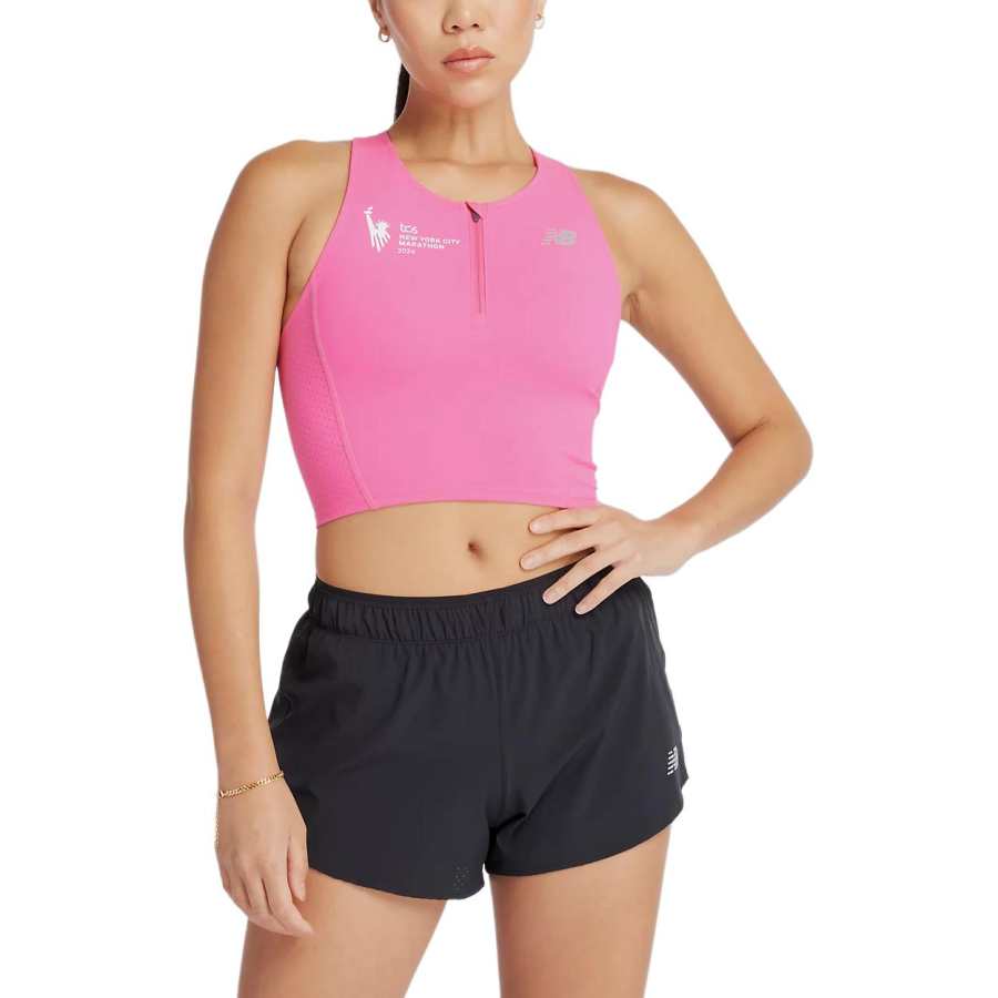 New Balance New Balance NYC MarathonTCS Tank Top Women's Pink