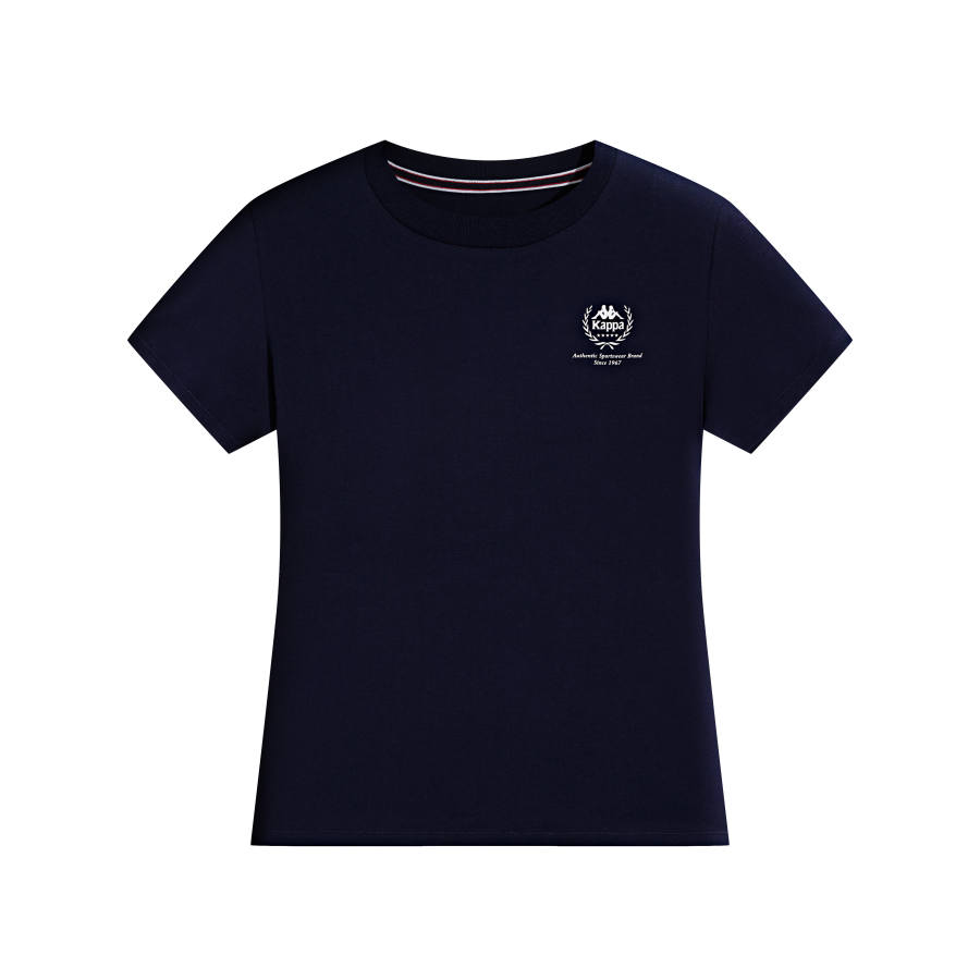 Kappa 1916 T Shirt Women's Midnight Blue