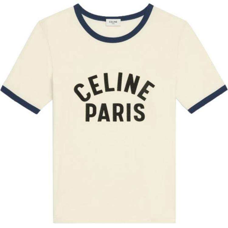 CELINE Celine logo-print short-sleeve T-shirt