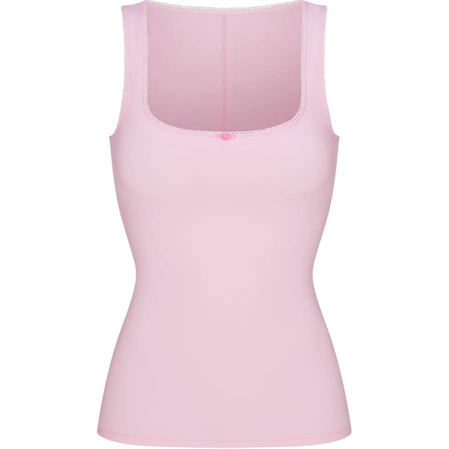 Skims Valentine's Day Collection SS25 Tank Top Women's CHERRY BLOSSOM TONAL/Cherry Blossom Tone