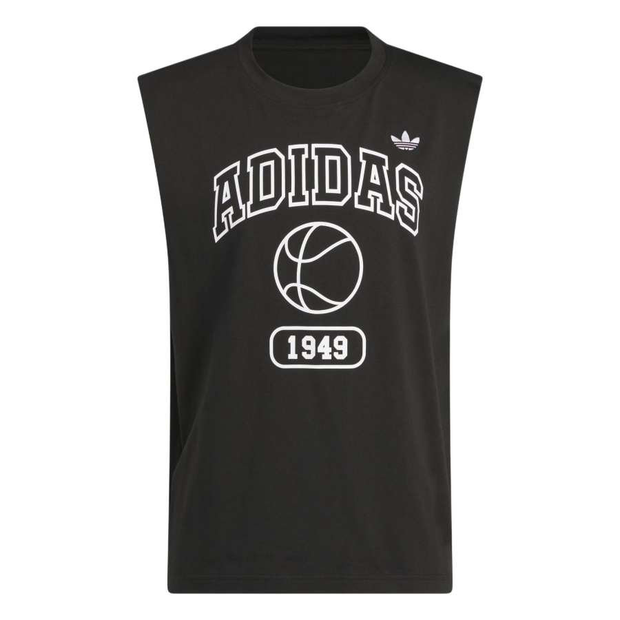 Adidas Originals TopGender Neutral Basketball Jersey Unisex Black/White
