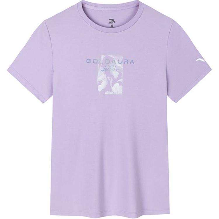 Anta Variety Training Collection T Shirt Women's Light Dusty Purple