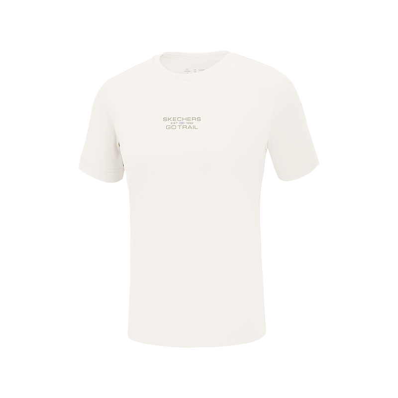 Skechers GO DRI T Shirt Women's Marshmallow White