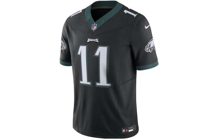 Nike Nike Soccer Jerseys Men's Black Moderate Straight Fit