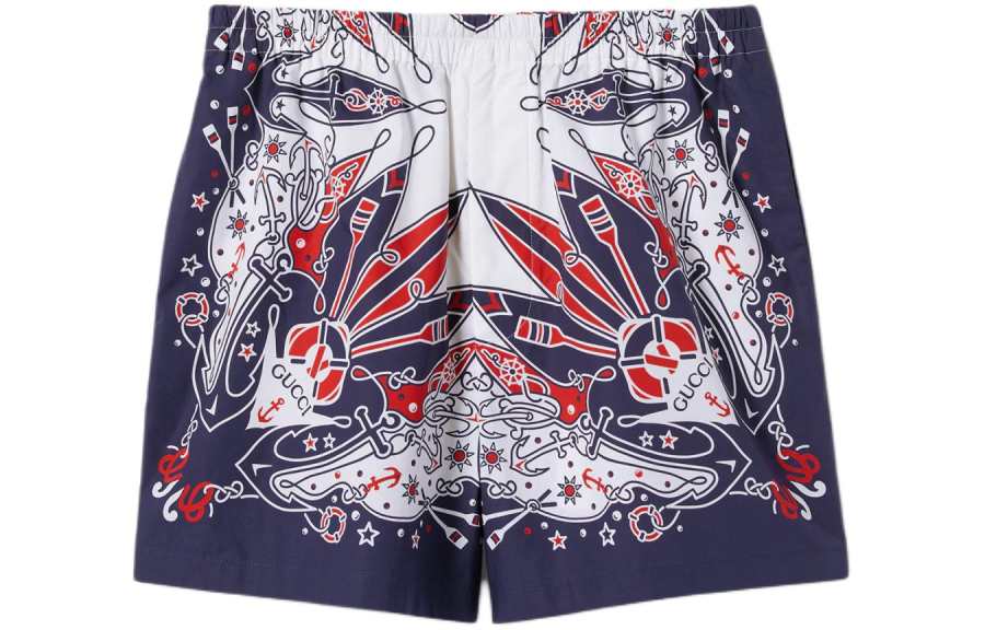 GUCCI Casual Shorts Men's Multicolor