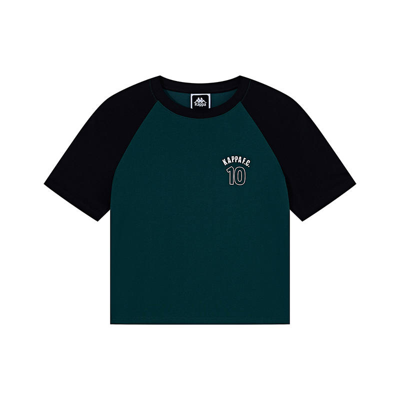 Kappa 1916 Summer T Shirt Women's Glass Green