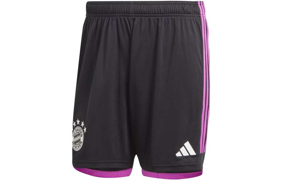 Adidas Adidas FC Bayern Soccer Bottoms Men's Black Moderate Straight Fit Pants