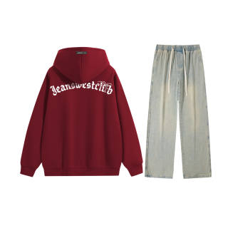JEANSWEST CLUB Sweatshirt Set Unisex