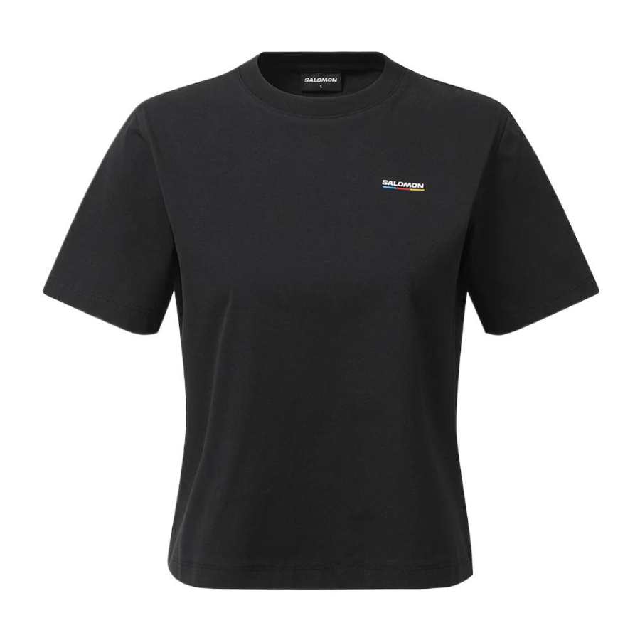 SALOMON SS25 T Shirt Women's Black