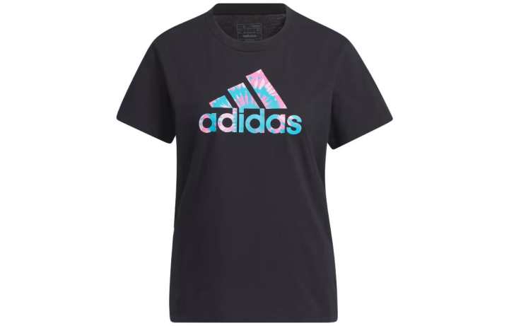Adidas Adidas T Shirts Women's Black Crew Neck Moderate Other