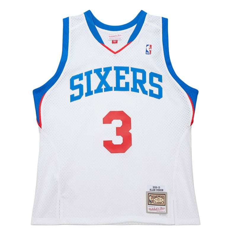 Mitchell Ness x NBA Philadelphia 76ers Basketball Jersey Men's White