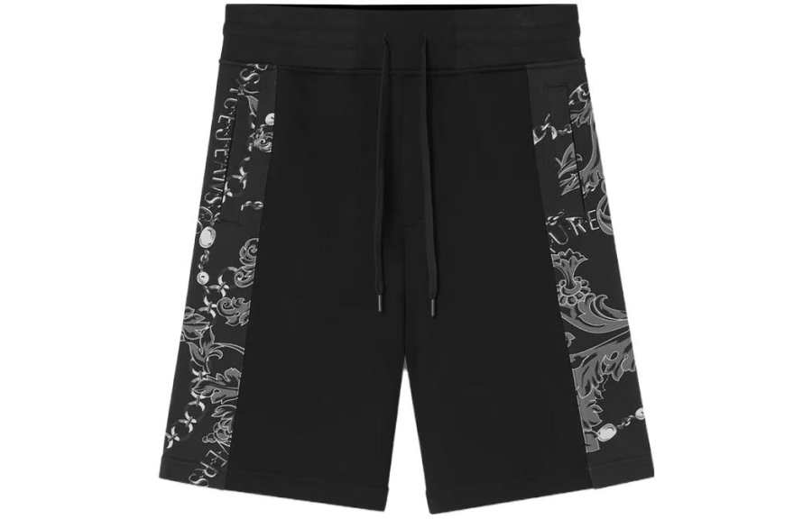 VERSACE JEANS COUTURE Casual Shorts Men's Black