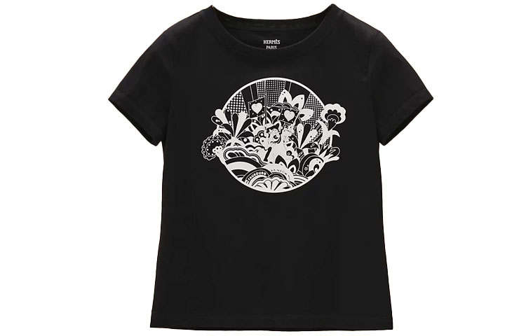 HERMES HERMES Regular T Shirt Women's Black
