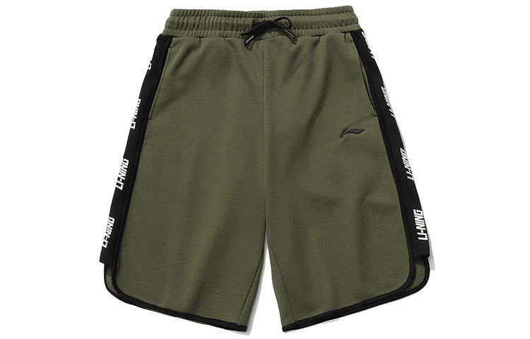 Li-Ning Li Ning Sports Fashion Collection Sports Shorts Men's Olive Green Moderate