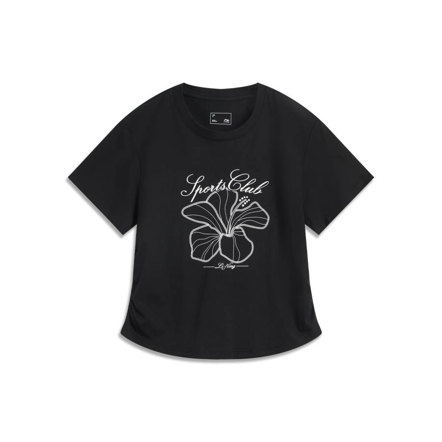 Li-Ning Li Ning Sports Life Collection T Shirt Women's Black