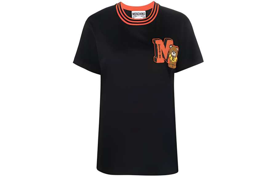 MOSCHINO Regular Sleeve T Shirt Women's