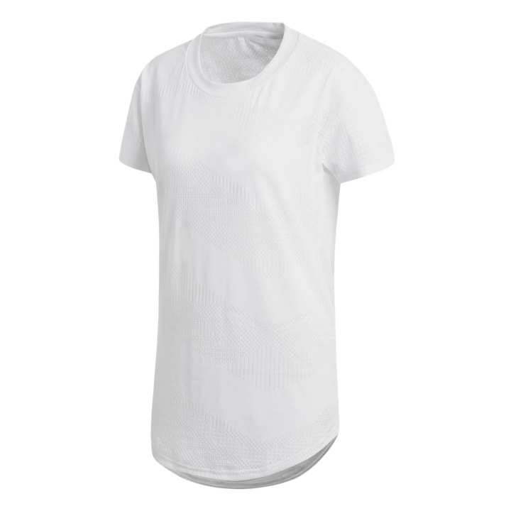 Adidas Adidas T Shirts Women's White Crew Neck Moderate