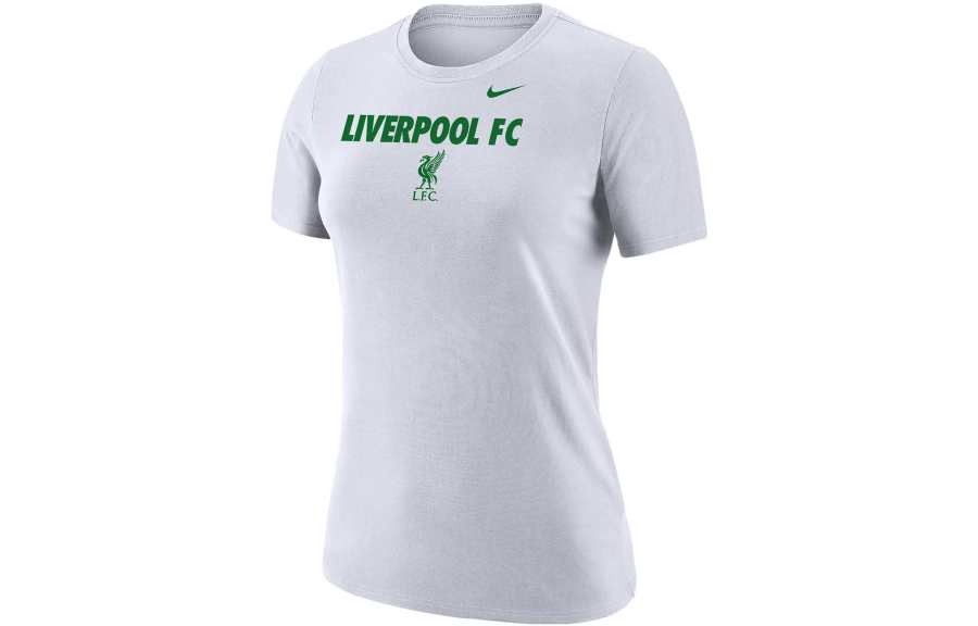 Nike Nike T Shirts Women's White Crew Neck Moderate Straight Fit