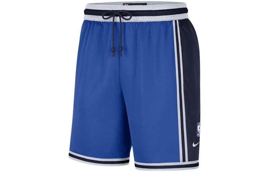 Nike Nike Basketball Shorts Men's Blue Moderate Straight Fit Pants