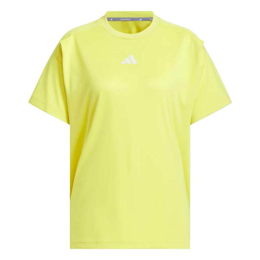 Adidas Adidas AEROREADY Drop Shoulder Sleeve T Shirt Women's Yellow