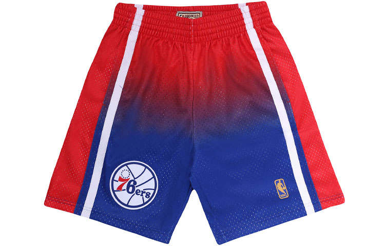 Mitchell Ness Mitchell Ness Basketball Shorts Men's Red Blue