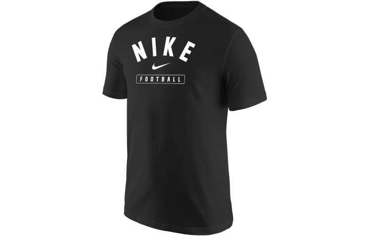 Nike Nike Soccer Jerseys Men's Black Moderate Straight Fit