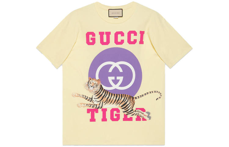 GUCCI T Shirt Women's Light Yellow