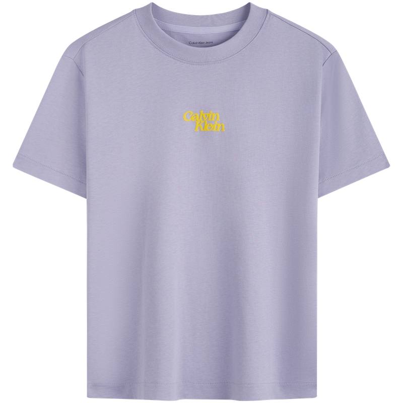 CALVIN KLEIN SS25 T Shirt Women's Hyacinth Purple